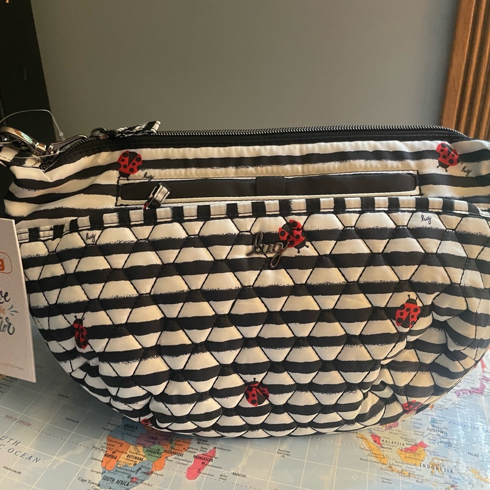 Lug Bolero crossbody bad in Ladybug lane NWT